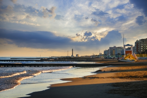 Lido di Jesolo in Venetien, Italien