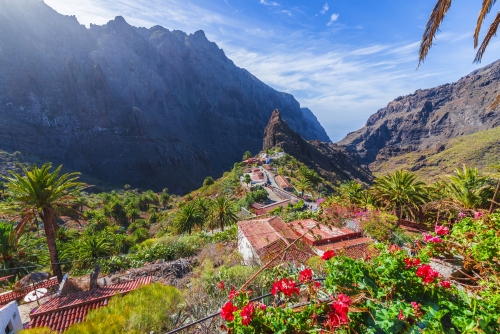 Bergdorf Masca auf Teneriffa, Spanien