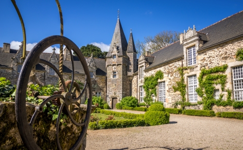 Château de Rochefort-en-Terre in Frankreich