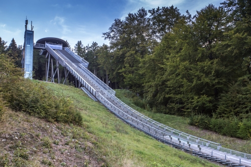 die Mühlenkopfschanze in Willingen, Deutschland