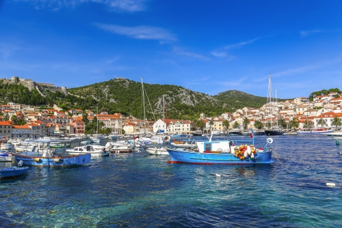 Fishing boats in Croatia