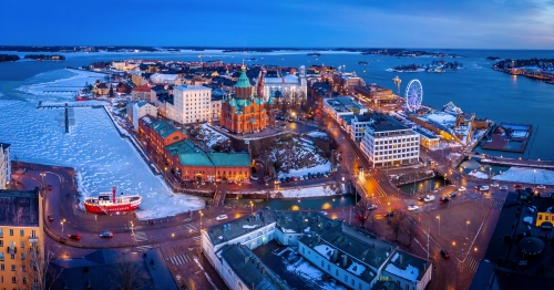 Helsinki im Winter