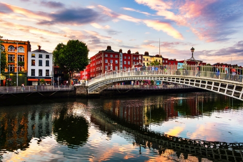 Ha Penny Bridge in Dublin