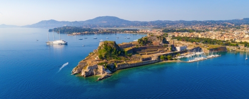 Kerkyra, die Hauptstadt von Korfu