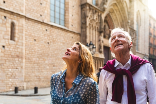 Sightseeing in der Altstadt von Barcelona