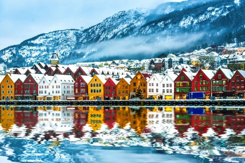 Bergen in Norwegen