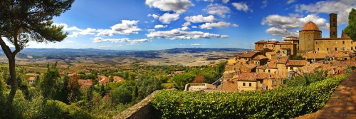 Volterra ist eine malerische Stadt in der Toskana