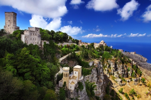 Erice am Berg Monte Erice