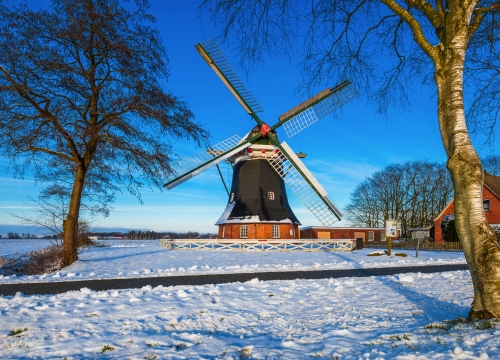 Ostfriesland im Winter