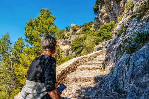 Wanderung zum Castell d?Alaró auf dem Puig d?Alaró