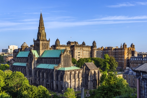 Kathedrale von Glasgow,die älteste Kathedrale auf dem schottischen Festland