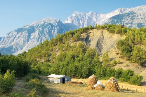 Landscape Of Southern Albania