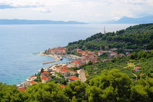 Blick auf Podgora