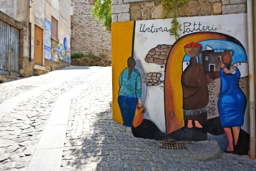 Murals in Orgosolo auf Sardinien