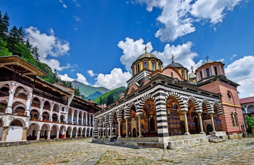 Rila Kloster, ein berühmtes Kloster in Bulgarien.