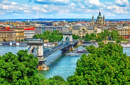 Kettenbrücke in Budapest