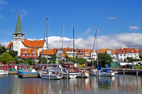 Rønne auf Bornholm, Dänemark